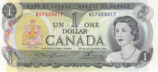 Kanada 1 Dollar 1973  p.85a-1